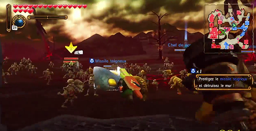 Screenshot d'Hyrule Warriors sur Wii U - Le Libérateur du Triangle Sacré