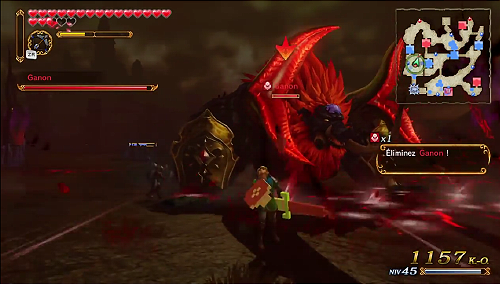 Screenshot d'Hyrule Warriors sur Wii U - Le Libérateur du Triangle Sacré