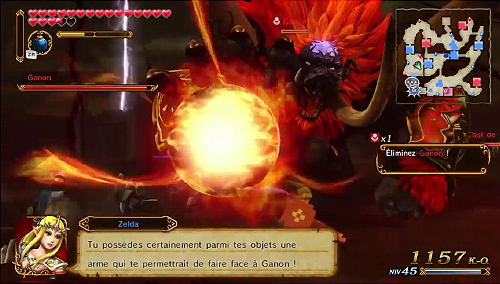 Screenshot d'Hyrule Warriors sur Wii U - Le Libérateur du Triangle Sacré