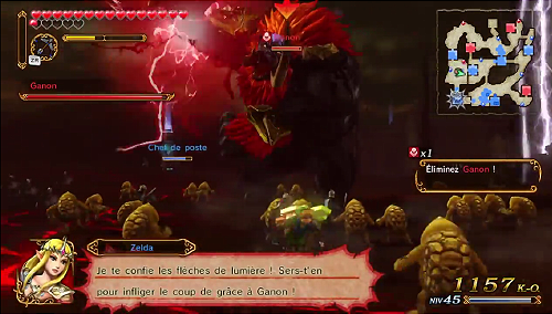 Screenshot d'Hyrule Warriors sur Wii U - Le Libérateur du Triangle Sacré