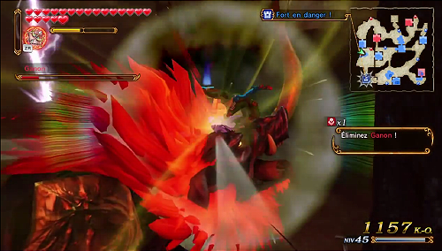 Screenshot d'Hyrule Warriors sur Wii U - Le Libérateur du Triangle Sacré