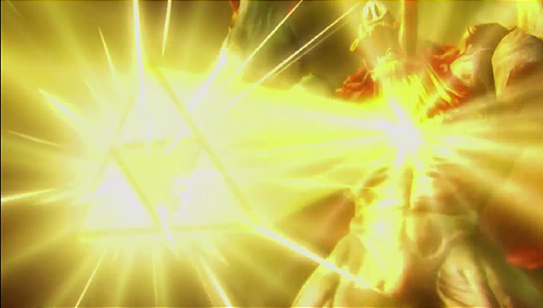 Screenshot d'Hyrule Warriors sur Wii U - Le Libérateur du Triangle Sacré