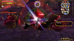 Screenshot de l'étape La Sorcière de la Valée Noire d'Hyrule Warriors