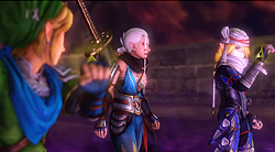 Screenshot de l'étape La Sorcière de la Valée Noire d'Hyrule Warriors