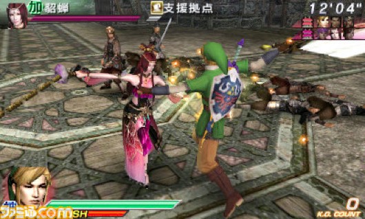 Le costume de Link dans Dynasty Warriors VS (3DS, 2012)