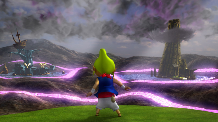 Tetra découvrant la faille dimensionnelle (Screenshot - Screenshots de la version Wii U- Hyrule Warriors)