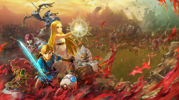 Artwork complet  (Artwork - Illustrations - Hyrule Warriors : L’Ère du Fléau)