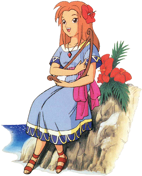 Marine (Artwork - Personnages - Link’s Awakening)