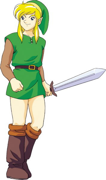 Link (Artwork - Personnages - Link’s Awakening)