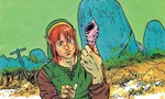 Link trouvant un coquillage secret