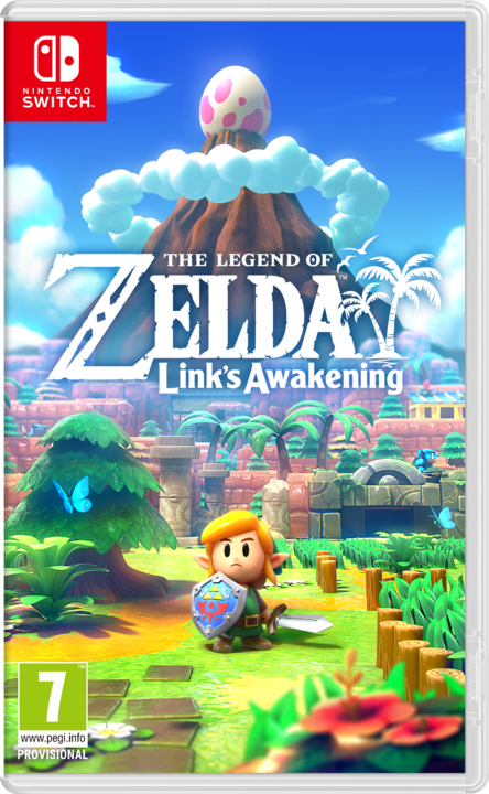 Boîtier européenne  de Link's Awakening sur Nintendo Switch (Image diverse - Boîtiers - Link’s Awakening)