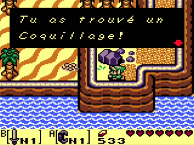 Les 26 Coquillages de « Link’s Awakening ».