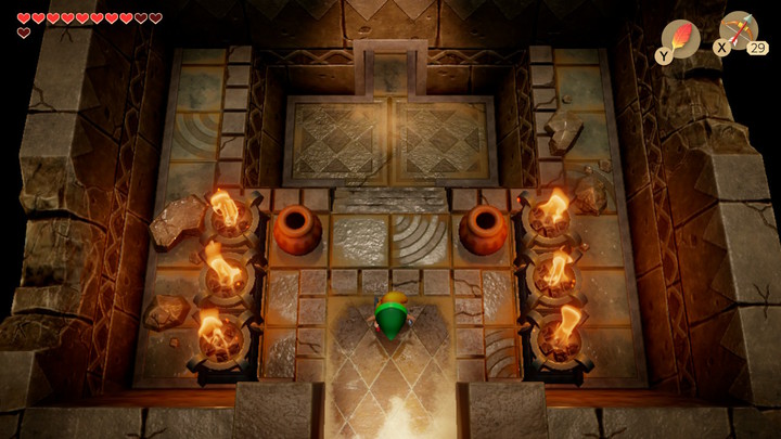 Link’s Awakening Switch — Les deux temples