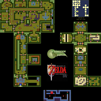 Plan de la zone Le Souterrain aux Clés