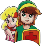 Link et Zelda (Nintendo Power)