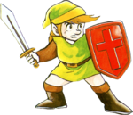 Link se défendant