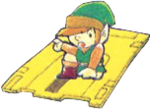 Link sur une disquette Famicon