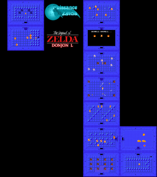 Carte de The Legend of Zelda