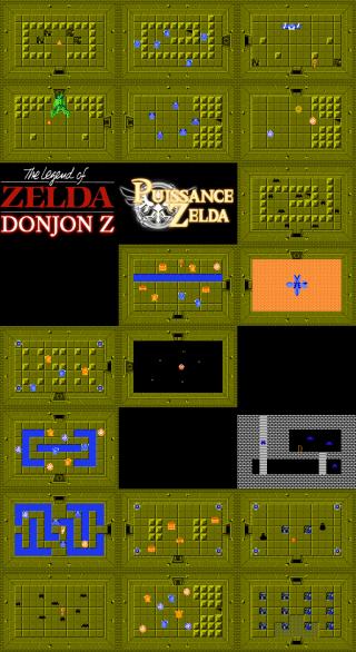 Carte de The Legend of Zelda