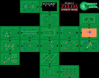 Carte de The Legend of Zelda