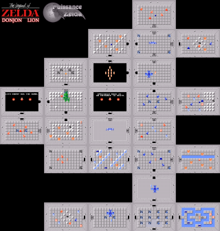 Carte de The Legend of Zelda
