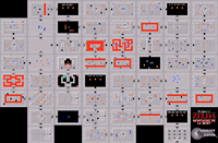 Plan de la zone Montagne de la Mort