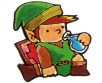 Link dans The Legend of Zelda