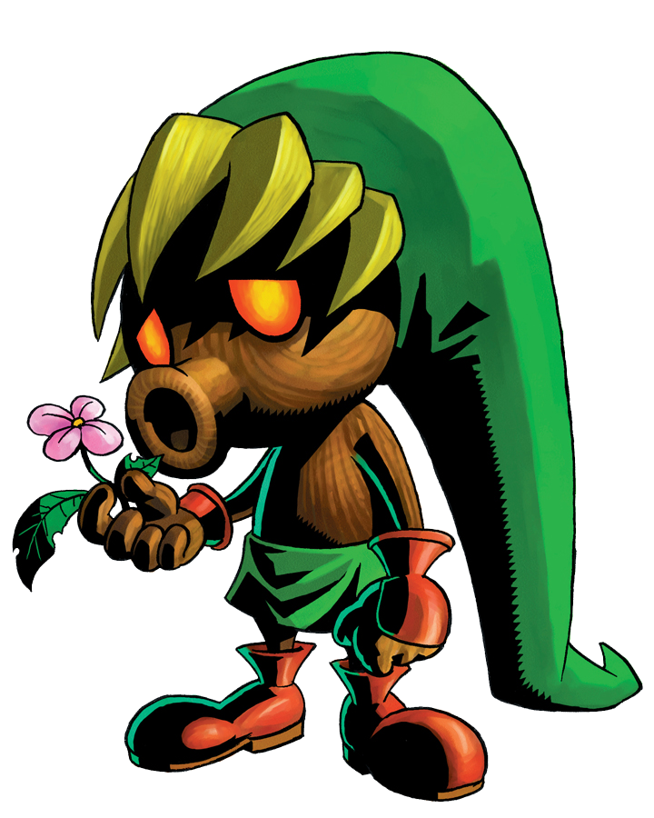 Link Mojo (Artwork - Link - Majora’s Mask)