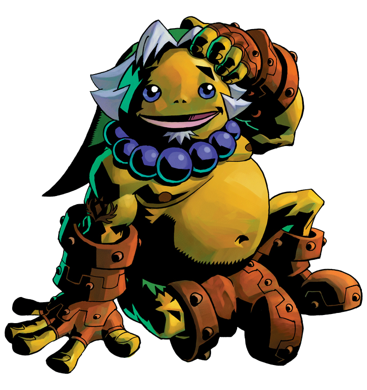 Link Goron (Artwork - Link - Majora’s Mask)