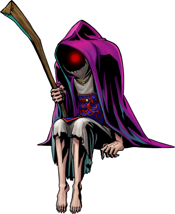 Le marchand d’Âmes (Artwork - Autres personnages - Majora’s Mask)