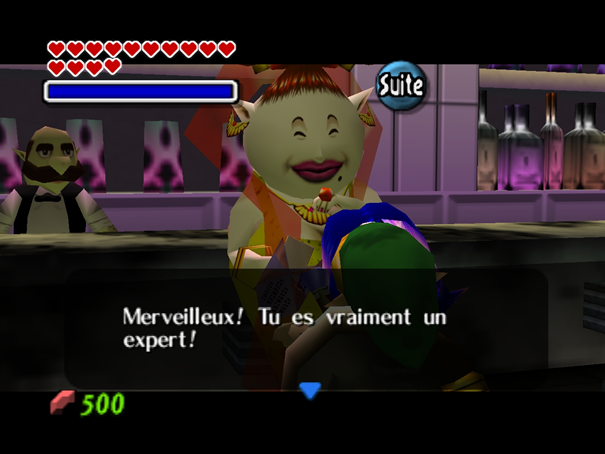Screenshot - Bouteilles / Flacons de Majora's Mask sur Nintendo 64