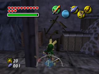 Screenshot du jeu Majora's Mask sur Nintendo 64