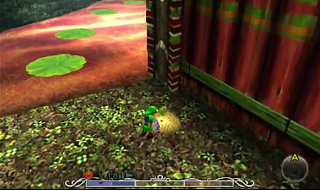 Screenshot du jeu - Majora's Mask 3D - Le Marais du Sud - Au secours des singes