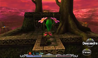 Screenshot du jeu - Majora's Mask 3D - Le Marais du Sud - Vers le Temple de Bois-Cascade