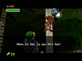 Screenshot du jeu - Majora's Mask 3D - Le Marais du Sud - Vers les Bois Mystères