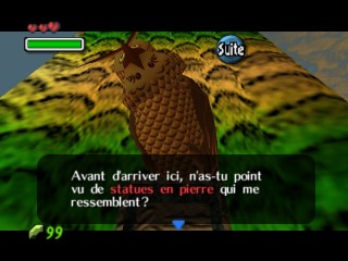 Screenshot du jeu - Majora's Mask 3D - Le Marais du Sud - Vers le Temple de Bois-Cascade