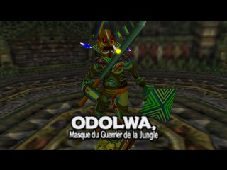 Screenshot de Majora's Mask – Le temple du Bois-Cascade – Votre première arme