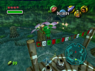 Screenshot de Majora's Mask – Le temple du Bois-Cascade – Votre première arme