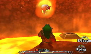 Screenshot de Majora's Mask - Nintendo 3DS - Le Temple du Pic des Neiges