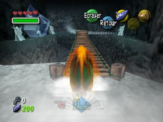 Screenshot de Majora's Mask - Nintendo 64 - Le Temple du Pic des Neiges