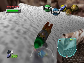 Screenshot de Majora's Mask - Nintendo 64 - Le Temple du Pic des Neiges