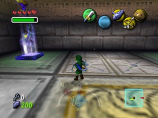 Screenshot de Majora's Mask - Nintendo 64 - Le Temple du Pic des Neiges