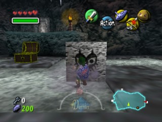 Screenshot de Majora's Mask - Nintendo 64 - Le Temple du Pic des Neiges