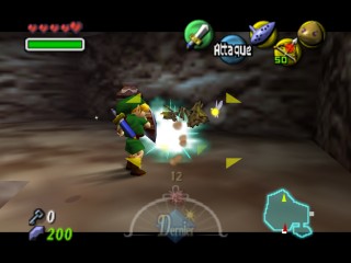 Screenshot de Majora's Mask - Nintendo 64 - Le Temple du Pic des Neiges