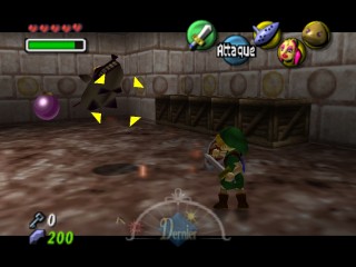 Screenshot de Majora's Mask - Nintendo 64 - Le Temple du Pic des Neiges