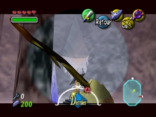 Screenshot de Majora's Mask - Nintendo 64 - Le Temple du Pic des Neiges