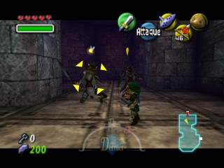 Screenshot de Majora's Mask - Nintendo 64 - Le Temple du Pic des Neiges