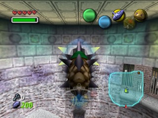 Screenshot de Majora's Mask - Nintendo 64 - Le Temple du Pic des Neiges