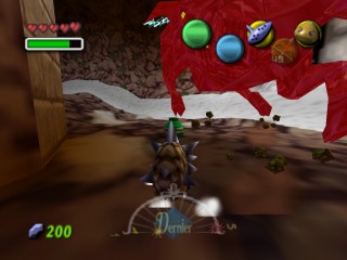 Screenshot de Majora's Mask - Nintendo 64 - Le Temple du Pic des Neiges