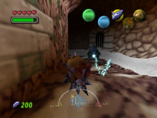 Screenshot de Majora's Mask - Nintendo 64 - Le Temple du Pic des Neiges